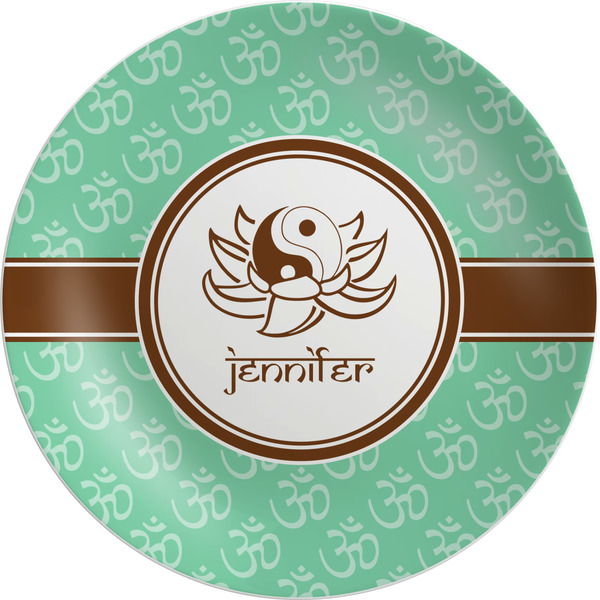 Custom Om Melamine Plate (Personalized)