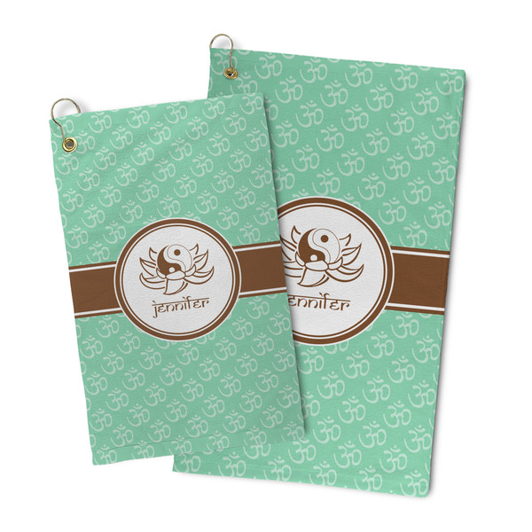 Om Microfiber Golf Towel - PARENT/MAIN