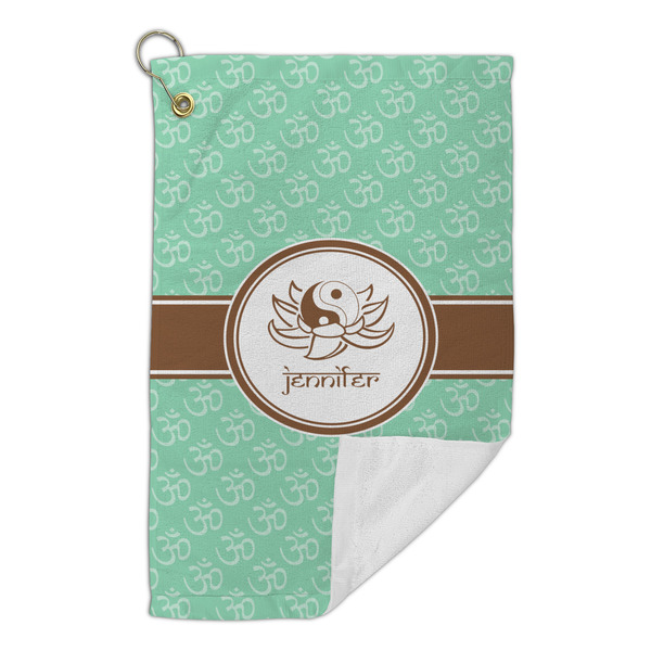 Om Microfiber Golf Towels Small - FRONT FOLDED