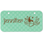 Om Mini/Bicycle License Plate (2 Holes) (Personalized)