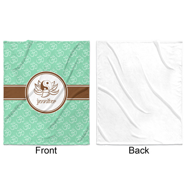Om Minky Blanket - 50"x60" - Single Sided - Front & Back