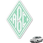 Om Monogram Car Decal (Personalized)