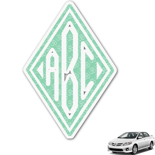 Custom Om Monogram Car Decal (Personalized)