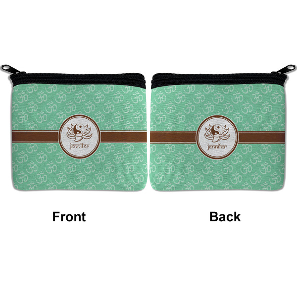 Om Neoprene Coin Purse - Front & Back (APPROVAL)