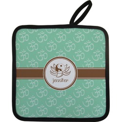 Om Pot Holder w/ Name or Text