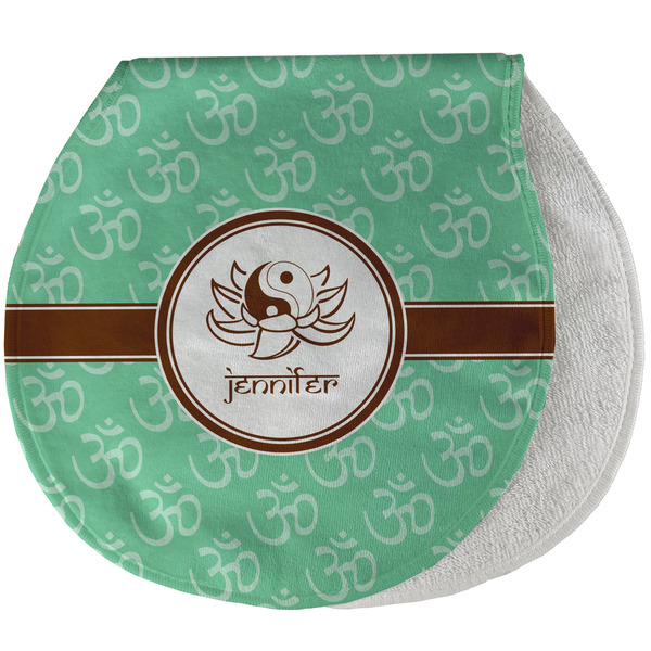 Om New Baby Burp Folded