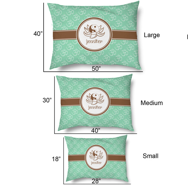 Om Outdoor Dog Beds - SIZE CHART