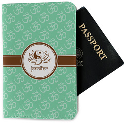 Om Passport Holder - Fabric w/ Name or Text