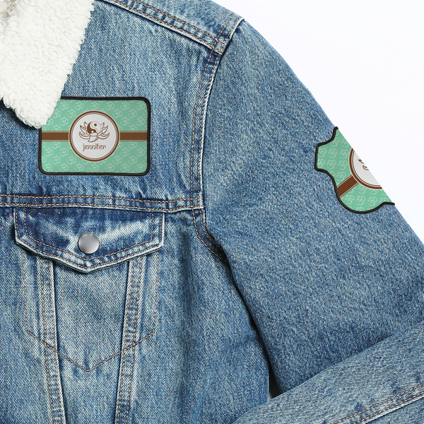 Om Patches Lifestyle Jean Jacket Detail