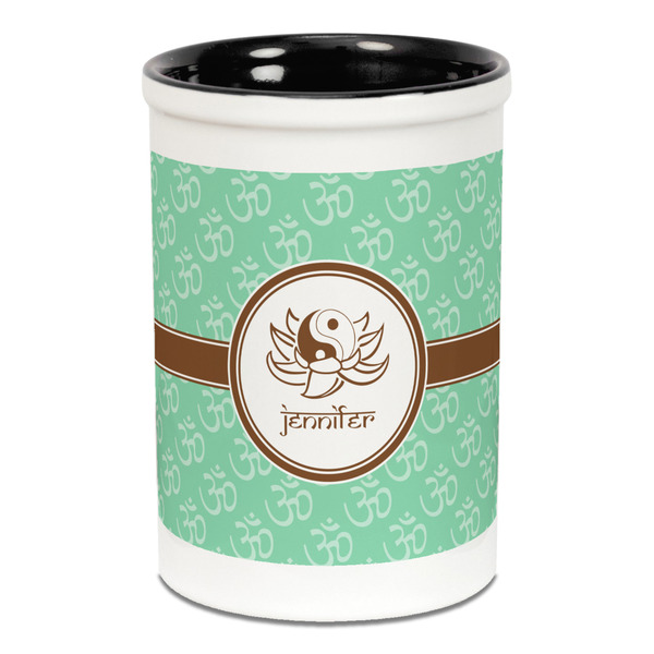 Om Pencil Holder - Black