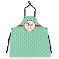 Om Apron Without Pockets w/ Name or Text