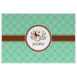 Om Laminated Placemat w/ Name or Text