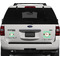 Om Personalized Square Car Magnets on Ford Explorer