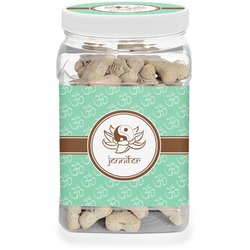 Om Dog Treat Jar (Personalized)