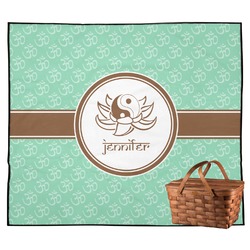 Om Outdoor Picnic Blanket (Personalized)