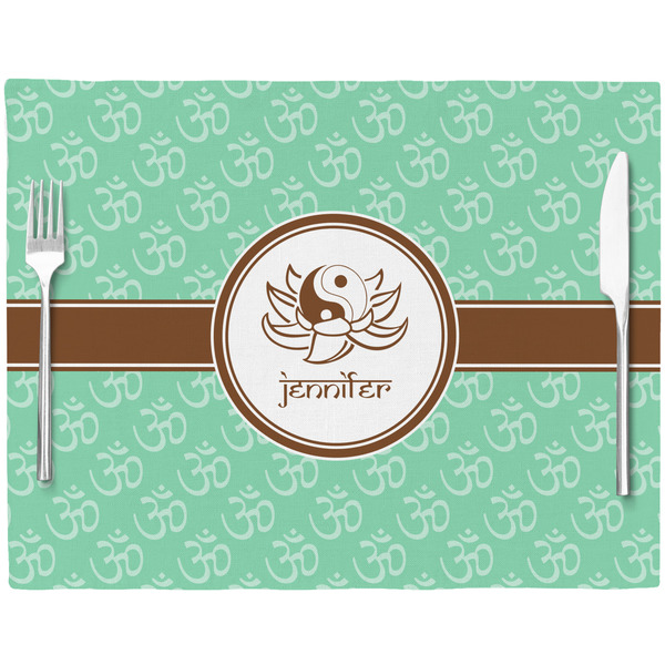 Om Placemat with Props