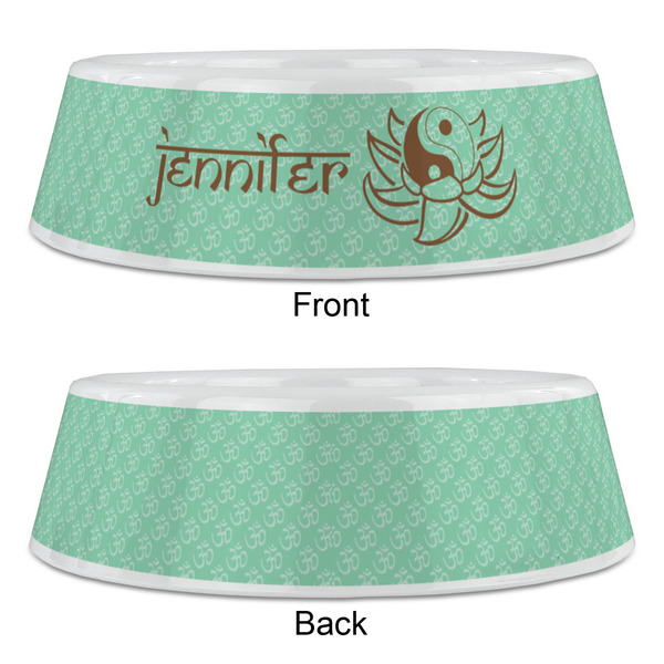 Om Plastic Pet Bowls - Large - APPROVAL