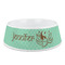 Om Plastic Dog Bowl (Personalized)