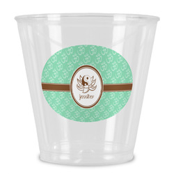 Om Plastic Shot Glass (Personalized)