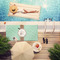Om Pool Towel Lifestyle