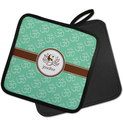 Om Pot Holder w/ Name or Text
