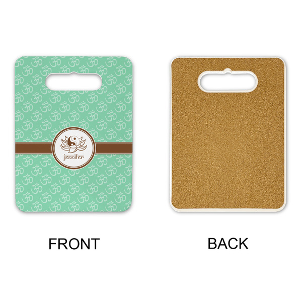 Om Rectangle Trivet with Handle - APPROVAL