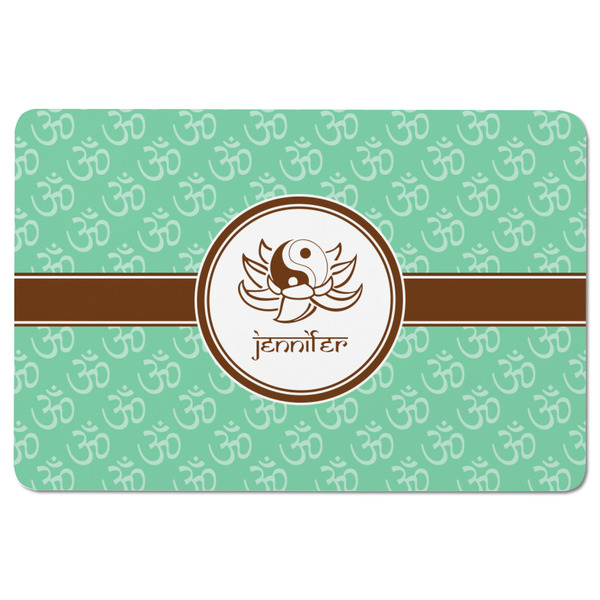 Om Rectangular Fridge Magnet - FRONT