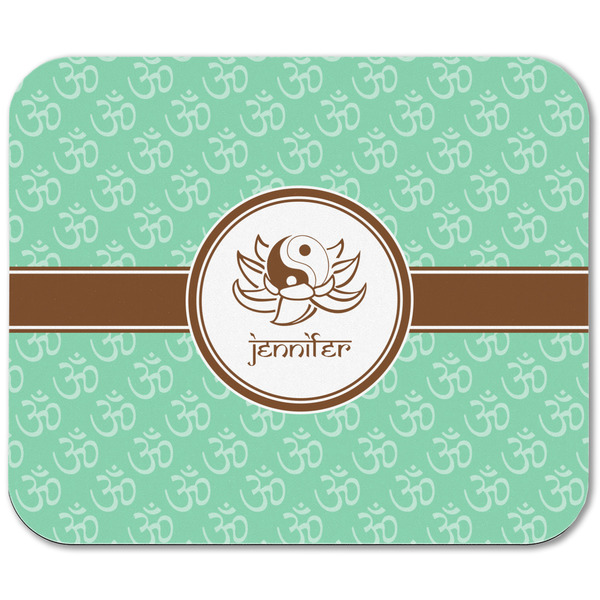 Om Rectangular Mouse Pad - APPROVAL