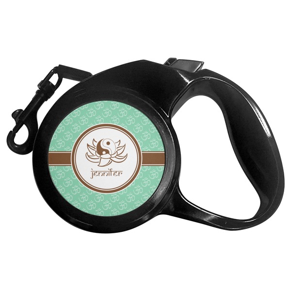 Custom Om Retractable Dog Leash - Large (Personalized)