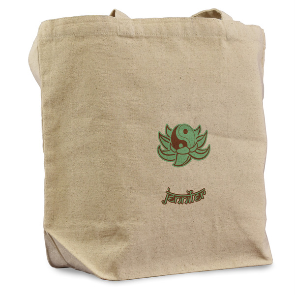Custom Om Reusable Cotton Grocery Bag (Personalized)