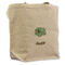 Om Reusable Cotton Grocery Bag - Front View