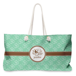 Om Large Tote Bag with Rope Handles (Personalized)