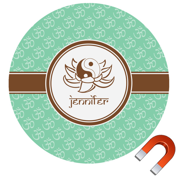 Custom Om Car Magnet (Personalized)