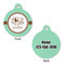 Om Round Pet ID Tag - Large - Approval