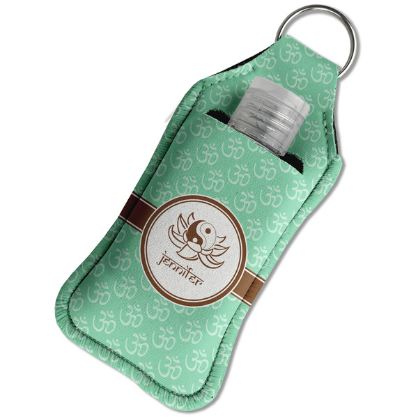 Om Sanitizer Holder Keychain - Large in Case