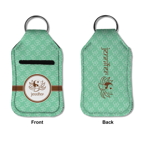 Om Sanitizer Holder Keychain - Small APPROVAL (Flat)