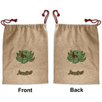 Om Santa Sack - Front & Back (Personalized)
