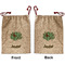 Om Santa Sack - Front & Back (Personalized)