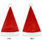 Om Santa Hats - Front and Back (Double Sided Print) APPROVAL