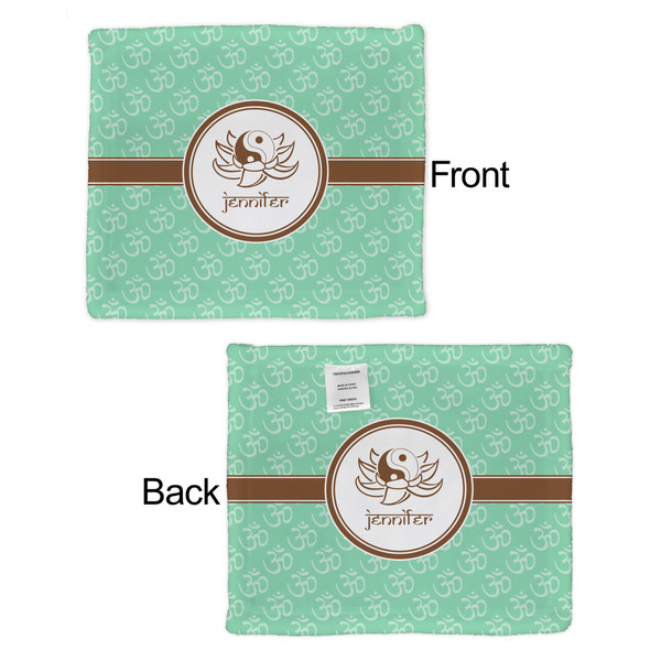 Om Security Blanket - Front & Back View