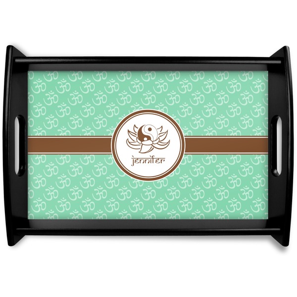 Custom Om Wooden Tray (Personalized)