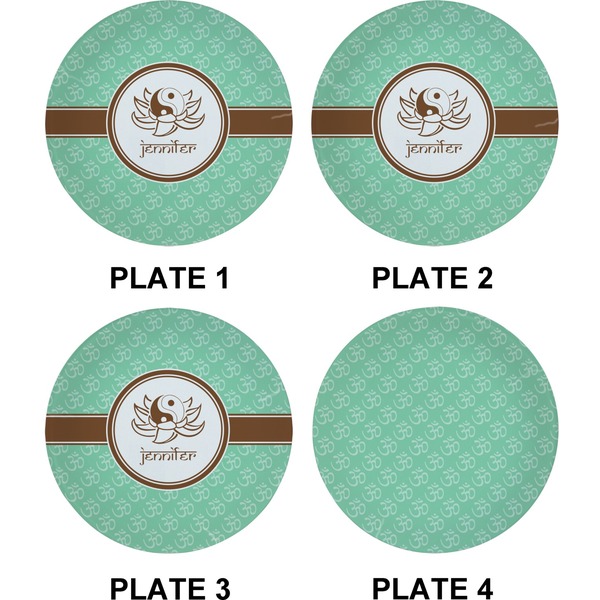 Om Set of Appetizer / Dessert Plates (Approval)