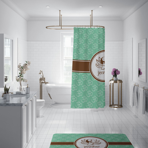 Om Shower Curtain - 70"x83"