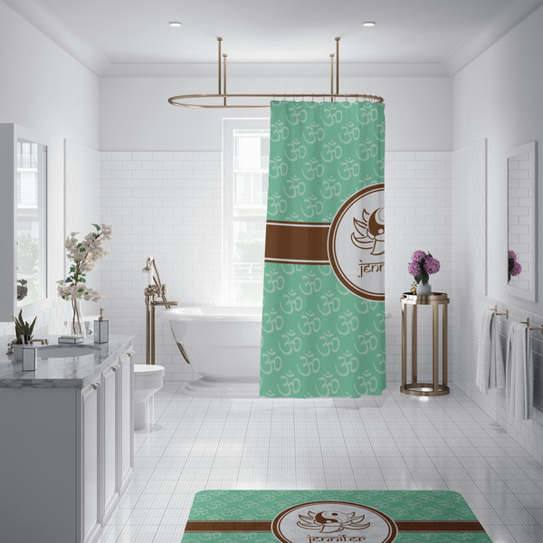Om Shower Curtain - Custom Size
