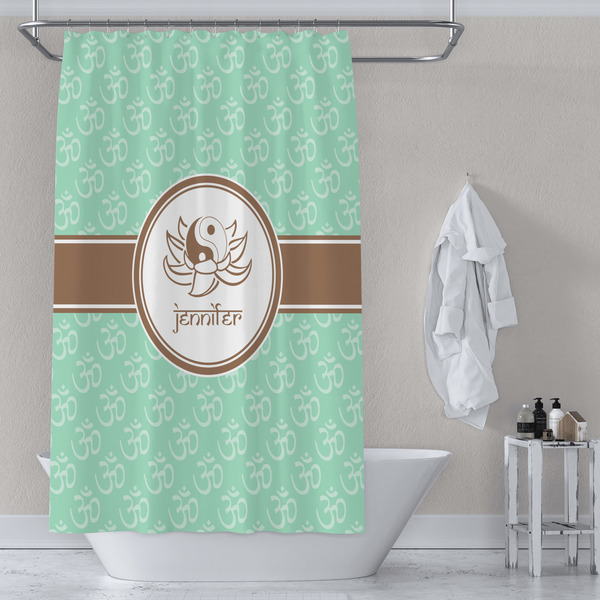 Om Shower Curtain Lifestyle
