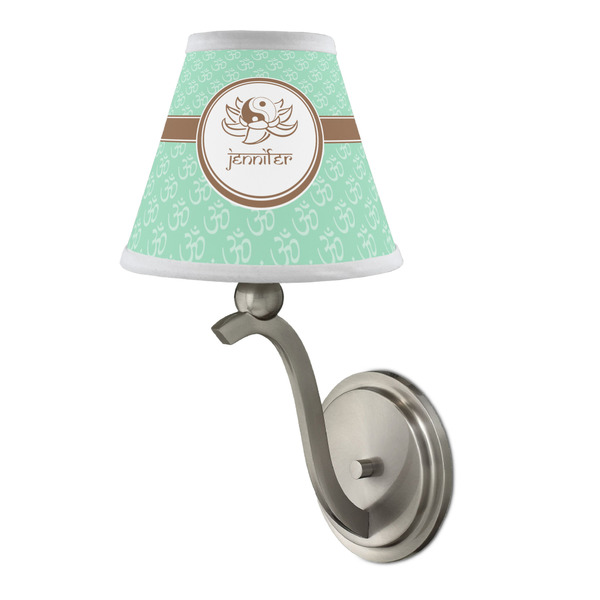 Om Small Chandelier Lamp - LIFESTYLE (on wall lamp)