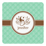 Om Square Decal - Small (Personalized)