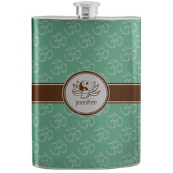 Om Stainless Steel Flask (Personalized)