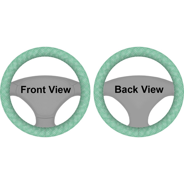Om Steering Wheel Cover- Front and Back