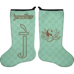 Om Holiday Stocking - Double-Sided - Neoprene (Personalized)